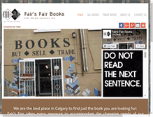 Tablet Screenshot of fairsfair.com